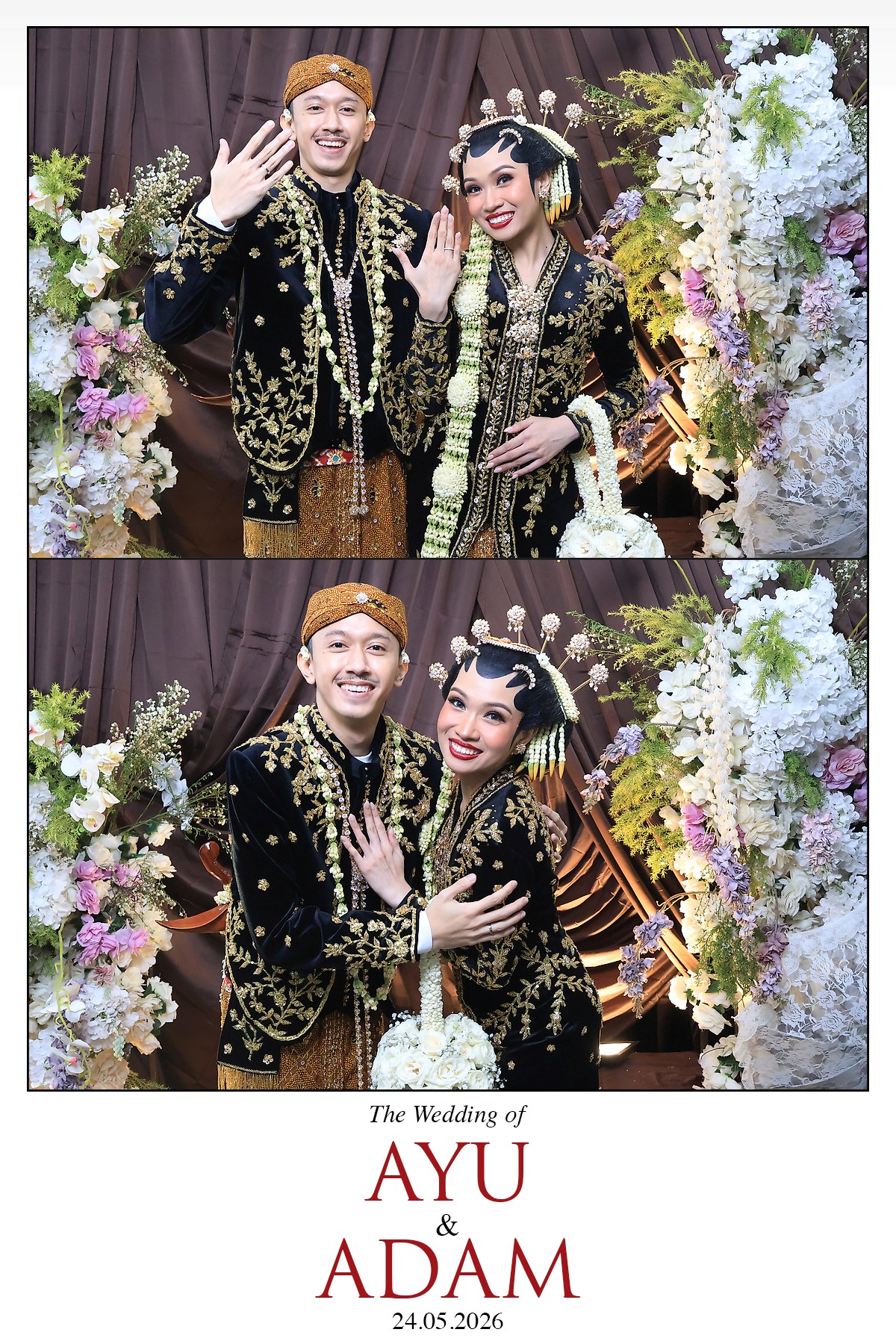 The Wedding of Ayu & Adam - Fun Photobooth